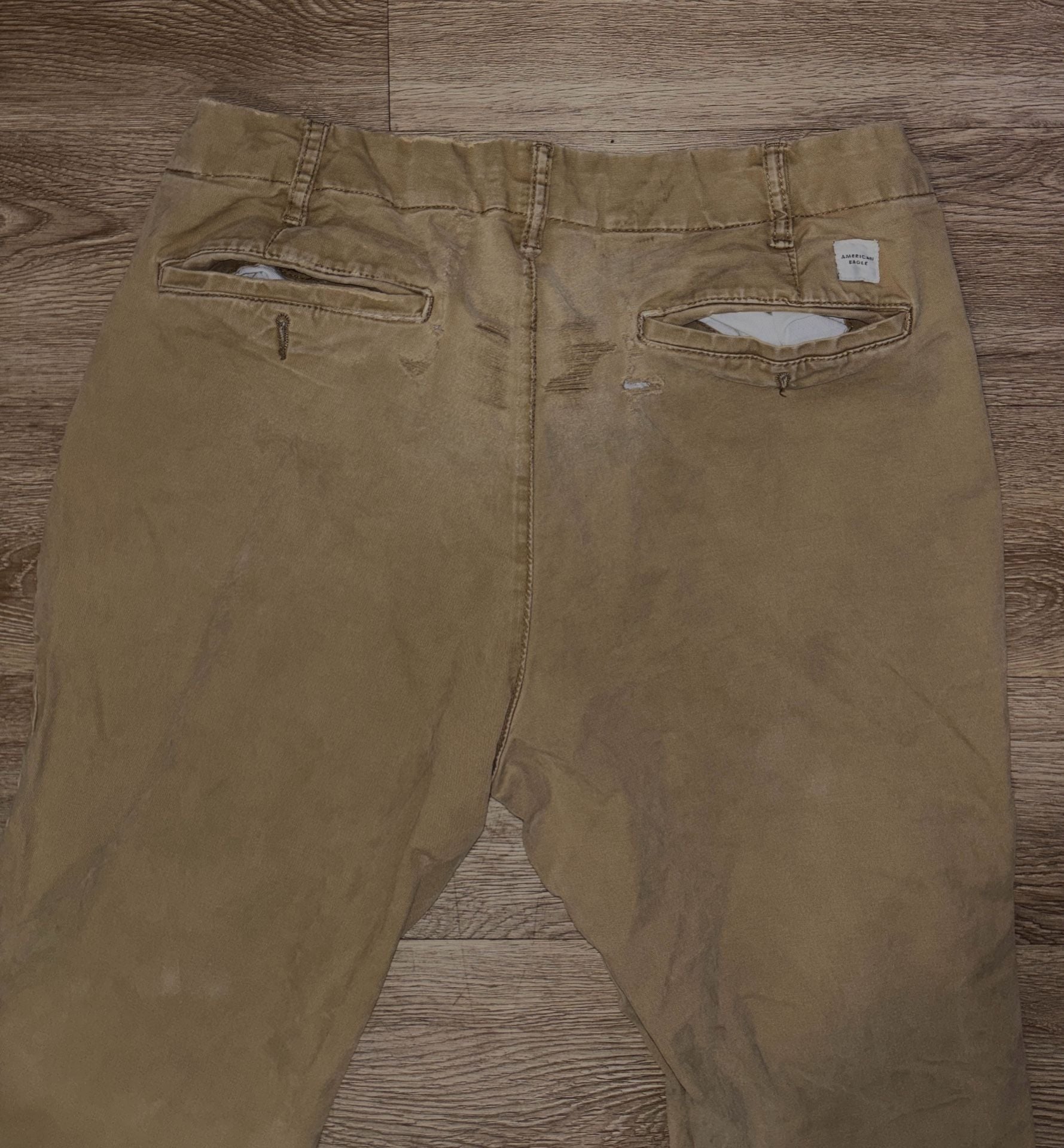 American Eagle Khaki Pants Tan Chinos 5