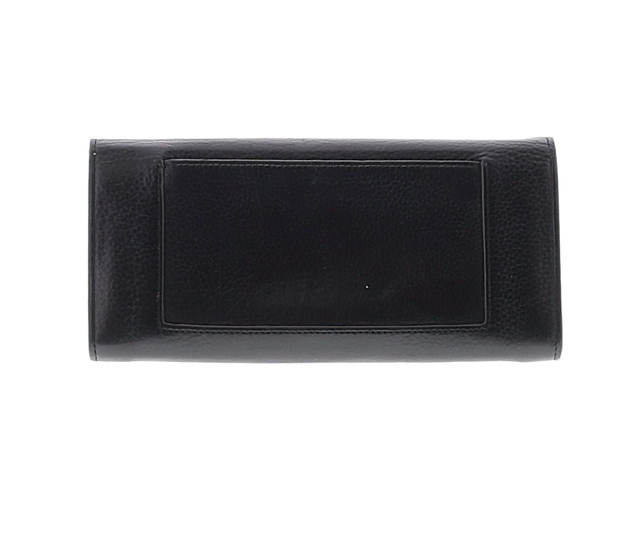 Celine Large Multifunction Flap Wallet Black Grained Leather 3