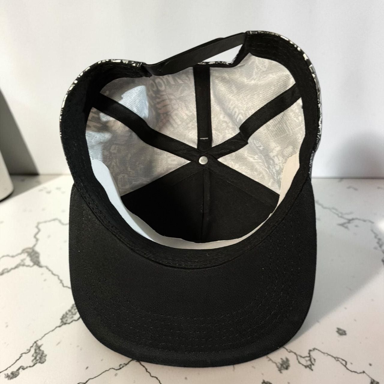 Marvel Concept One Snapback Hat White Black Comic Hulk Adjustable 10