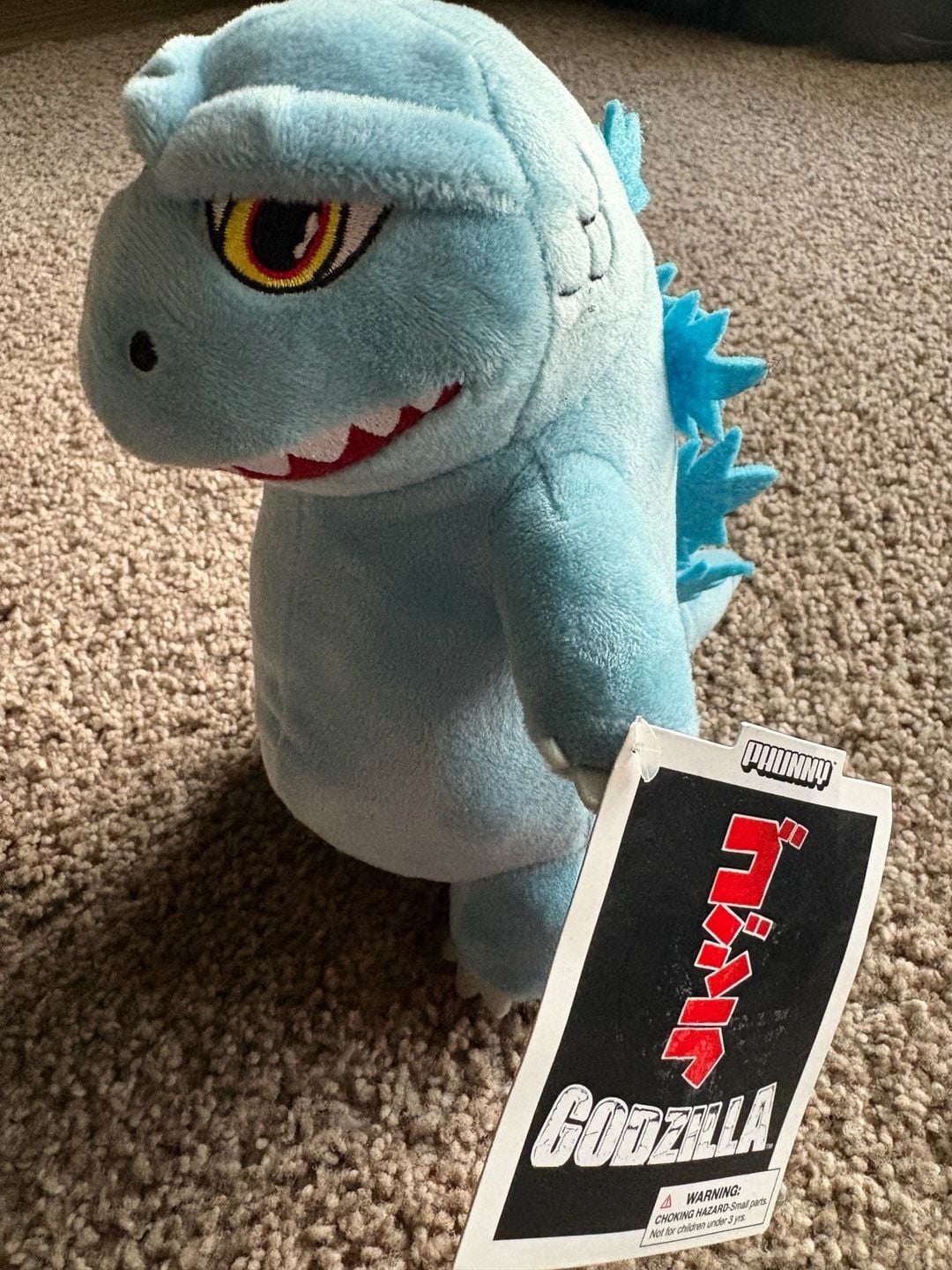 Kidrobot Phunny Godzilla Blue Plush 1