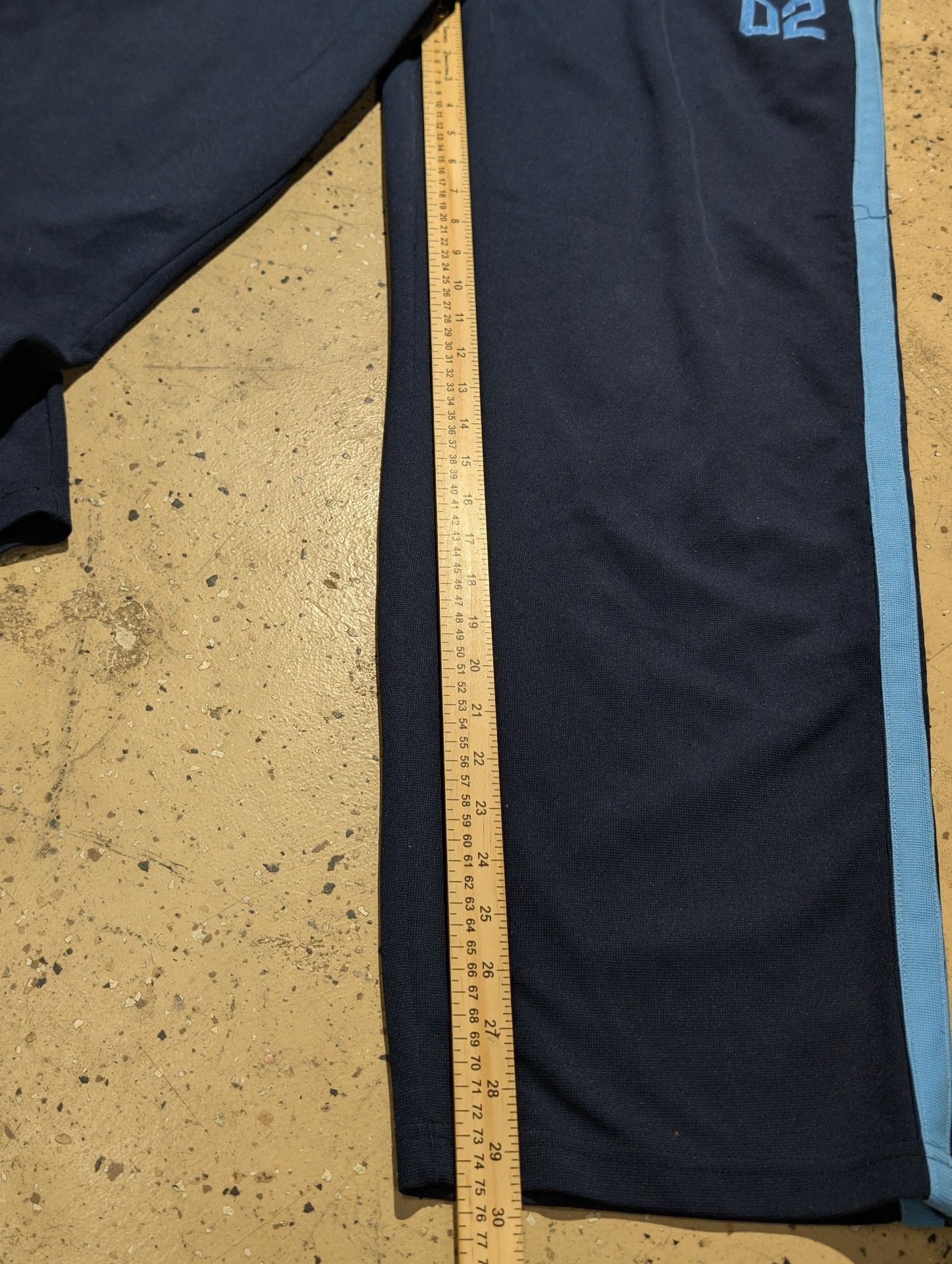 Athletic Works Track Pants Navy Blue 02 Striped 3