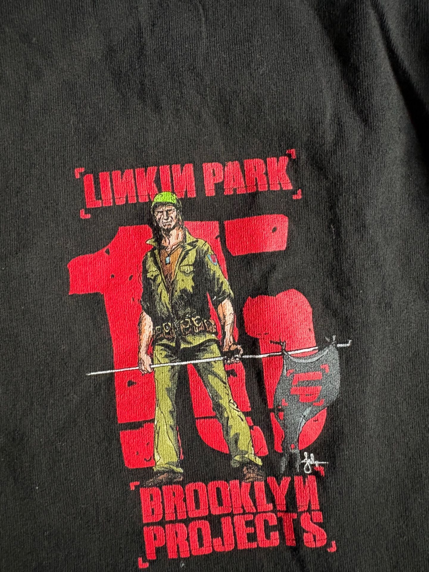 Brooklyn Projects Linkin Park T-Shirt Size MD 3