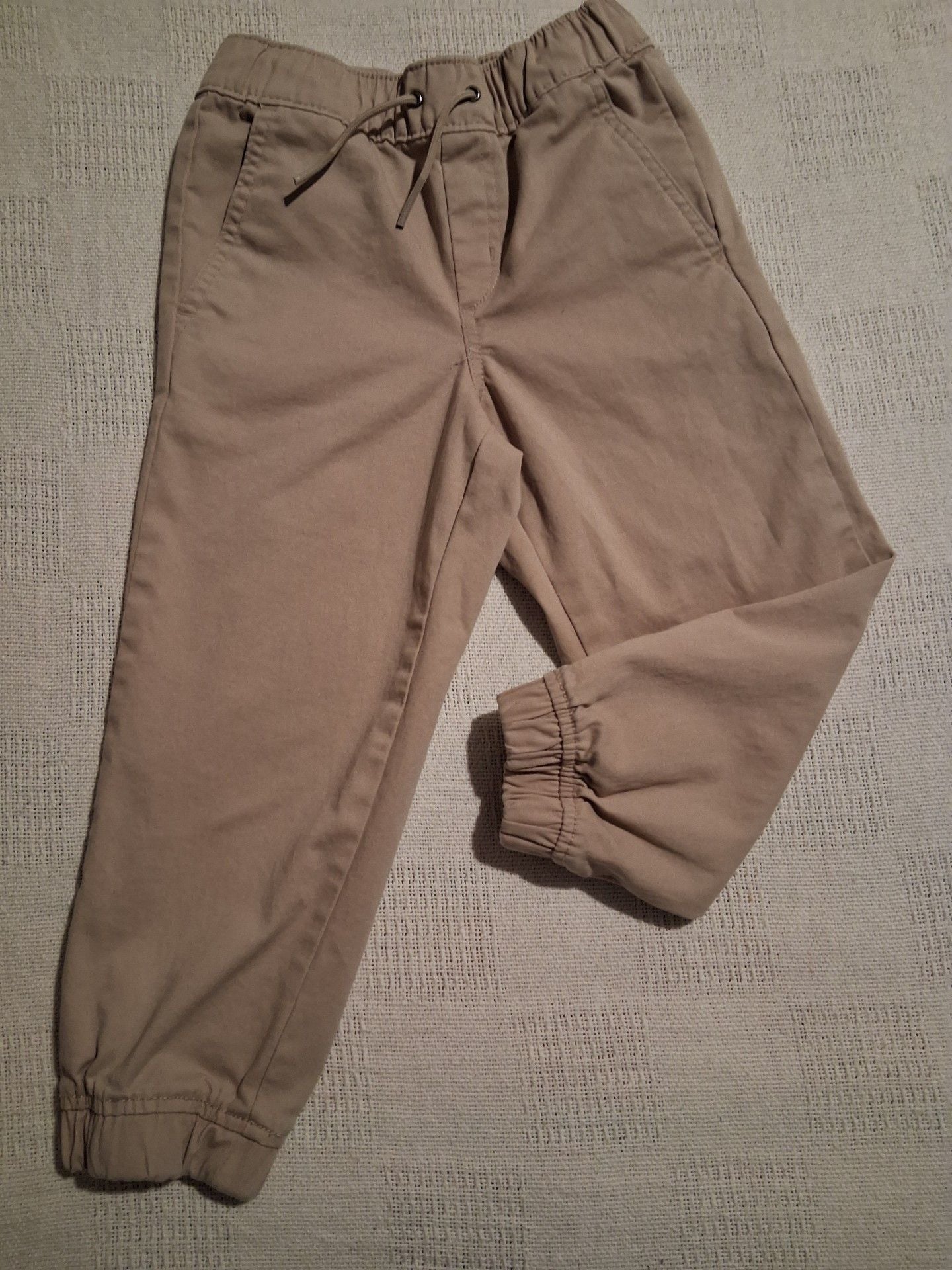Gap Kids Pull-On Jogger Pants Size 4/5 Khaki 2