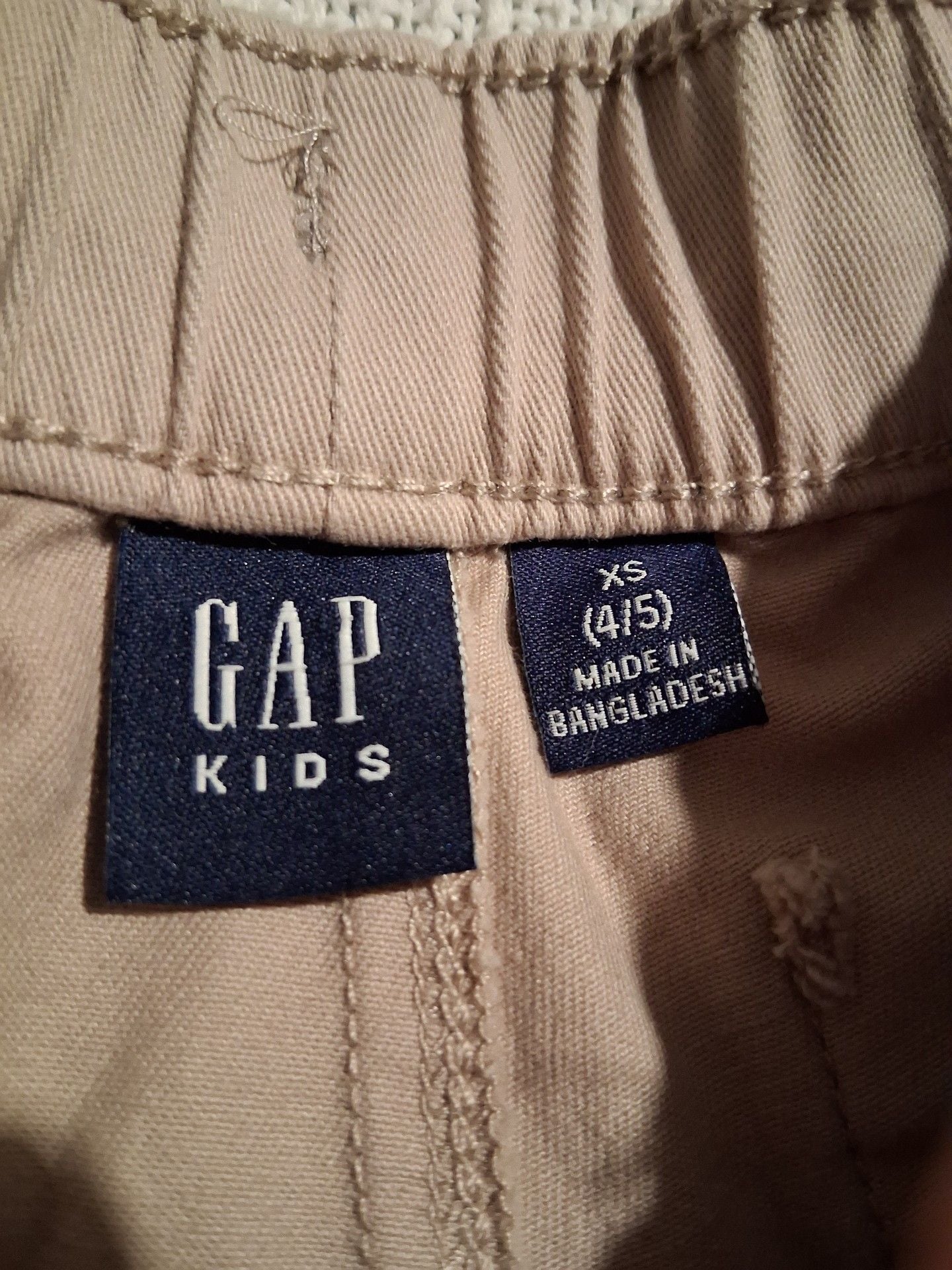 Gap Kids Pull-On Jogger Pants Size 4/5 Khaki 4