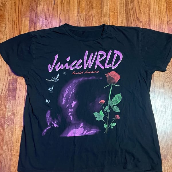 Juice WRLD Lucid Dreams Graphic T-Shirt Black