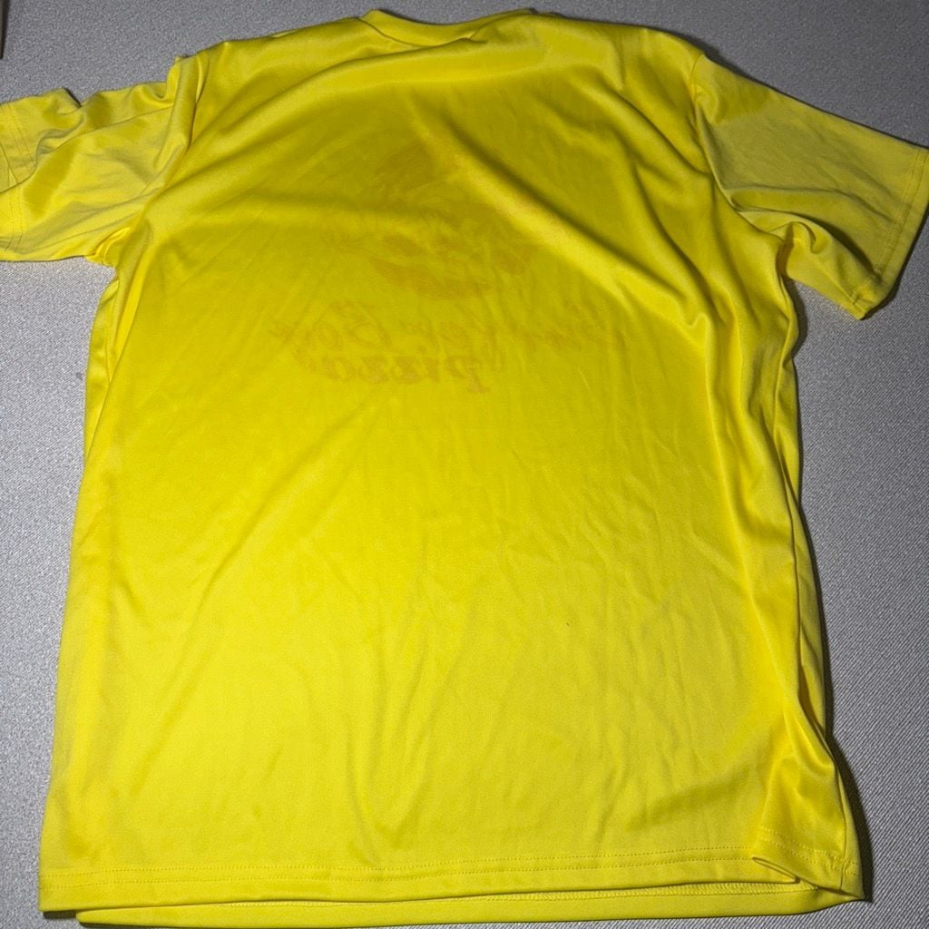 Suit Yourself Stranger Things Surfer Boy Pizza T-Shirt Yellow 8