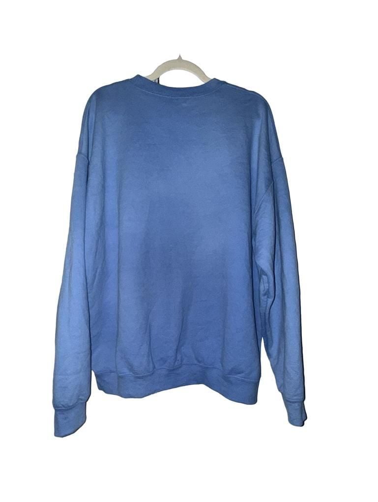 Custom Boys Go To Jupiter Sweatshirt Size XL Blue Graphic Crewneck 3