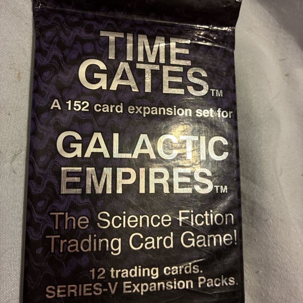 Companion Games Galactic Empires Time Gates Series V Booster Pack Sealed