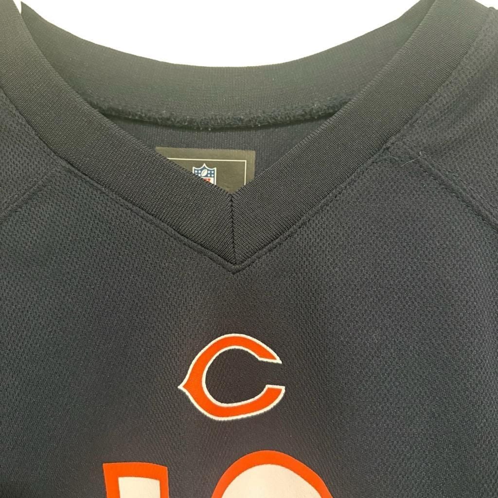 Chicago Bears Mitchell Trubisky #10 Jersey Youth L 14/16 NFL Team Apparel Navy 3