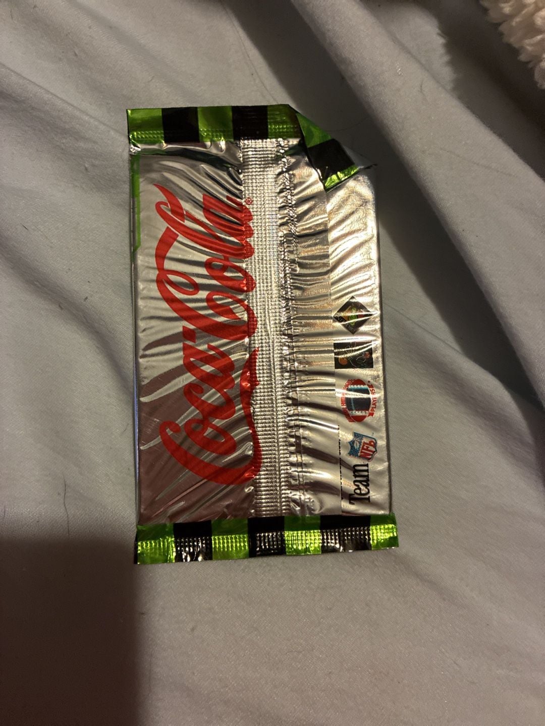 Coca-Cola 1994 Monsters of the Gridiron NFL Trading Card Foil Pack 3
