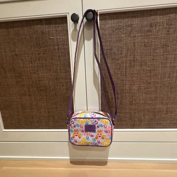 Loungefly Care Bears Valentine's Day Hearts Crossbody Bag