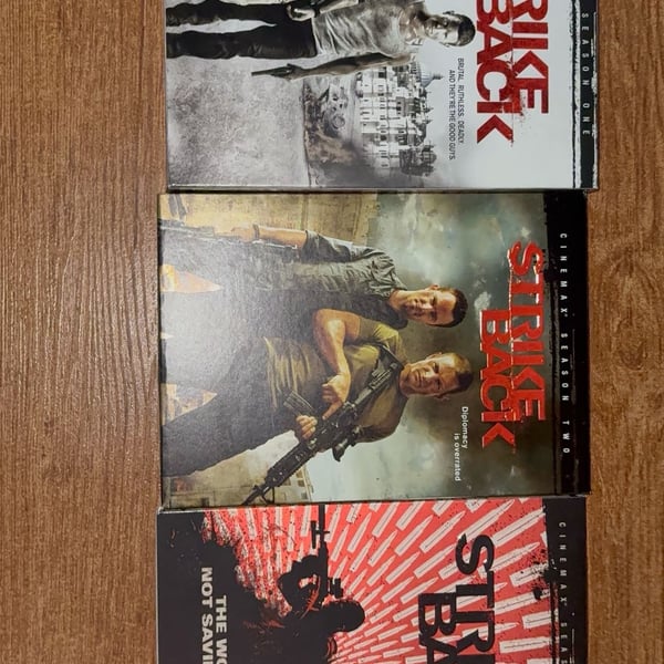 Cinemax Strike Back Seasons 1-3 DVD Box Set