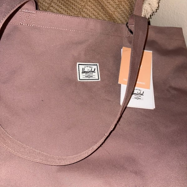Herschel Supply Co Classic Tote Ash Rose Canvas Bag