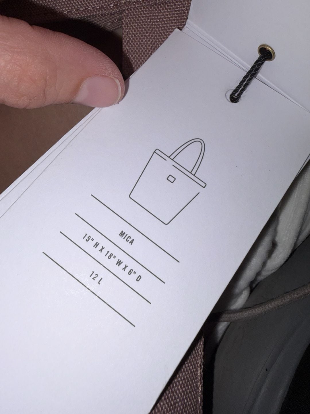 Herschel Supply Co Classic Tote Ash Rose Canvas Bag 10
