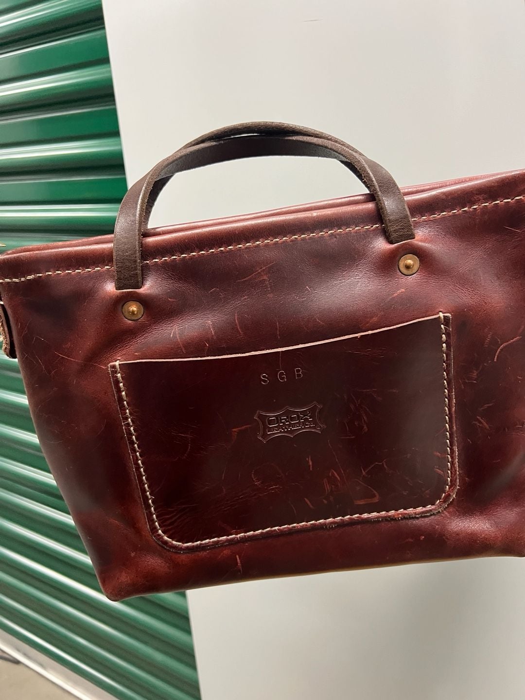 Orox Leather Co. Merces Cross Handbag Brown Leather 3