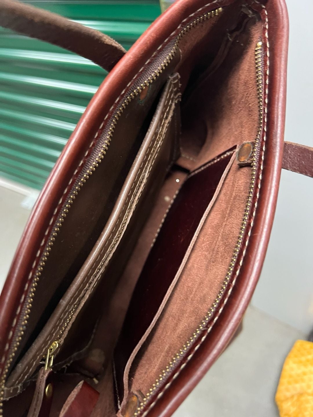 Orox Leather Co. Merces Cross Handbag Brown Leather 5