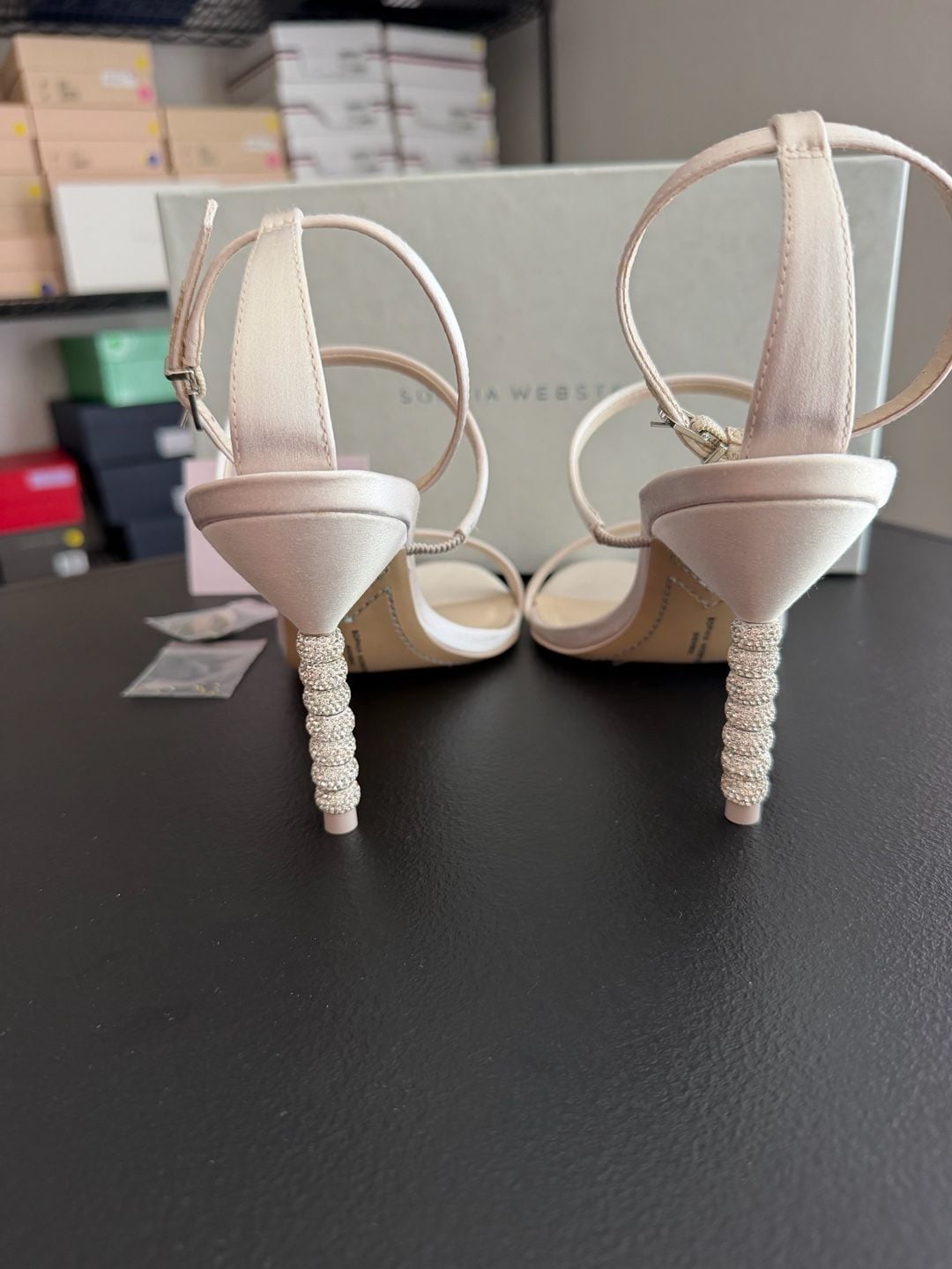 Sophia Webster Rosalind Crystal Sandal Size 41 Wifey For Lifey Heels 6