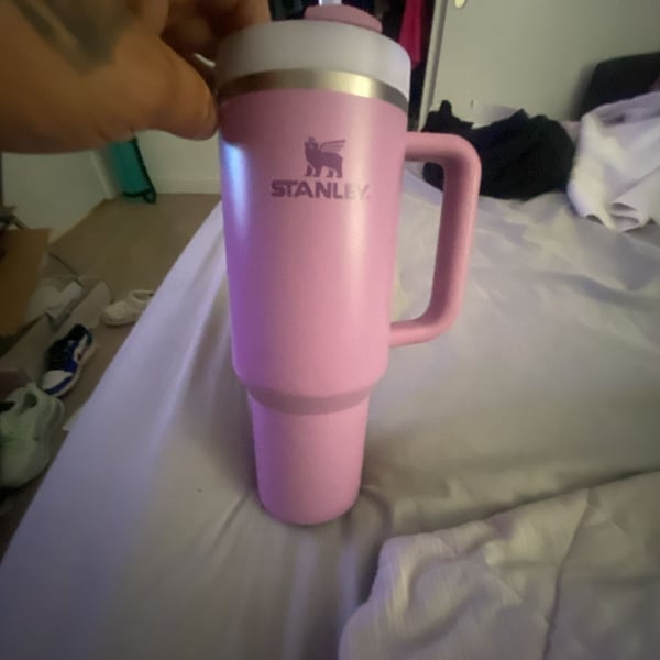 Stanley Quencher H2.0 Tumbler 40 oz Pink FlowState