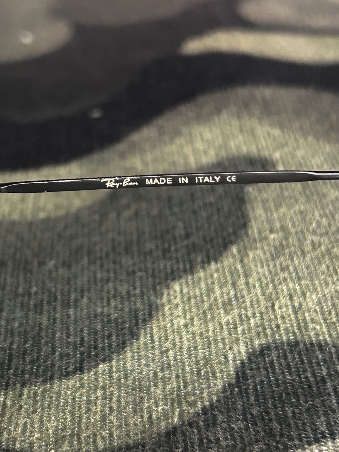 Ray-Ban Hexagonal Flat Lenses Size 50-21 Black G-15 Sunglasses 7
