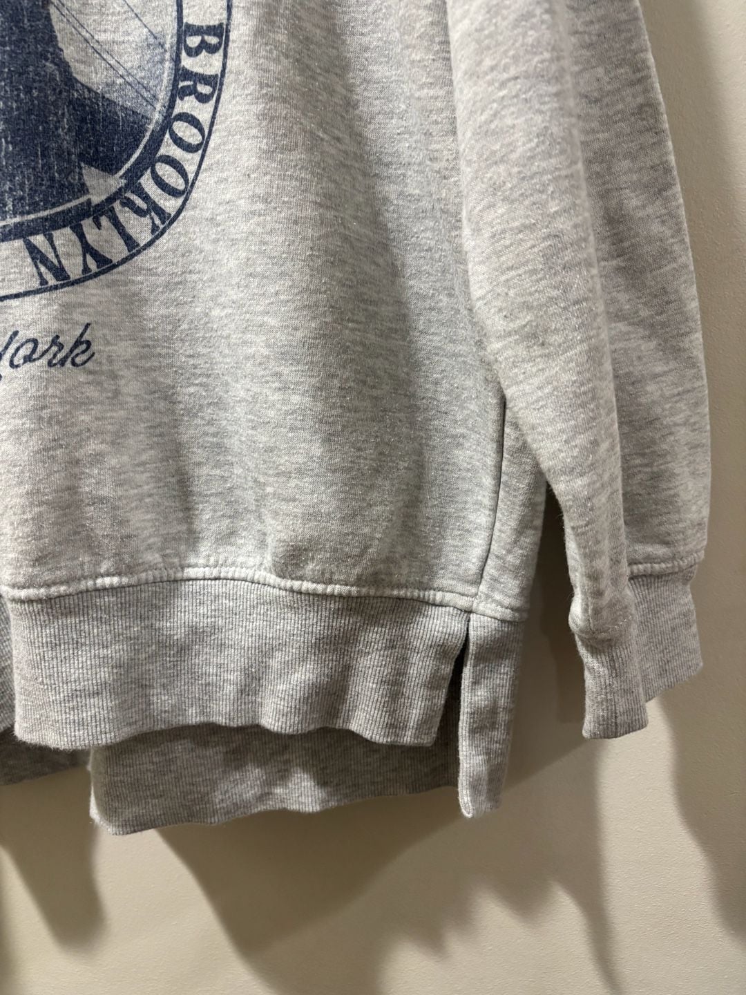 Art Class Girls L 10/12 Brooklyn NYC Graphic Gray Pullover Hoodie 6
