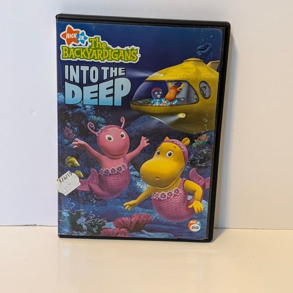 The Backyardigans Into The Deep DVD Nick Jr. Animated Childrens Movie