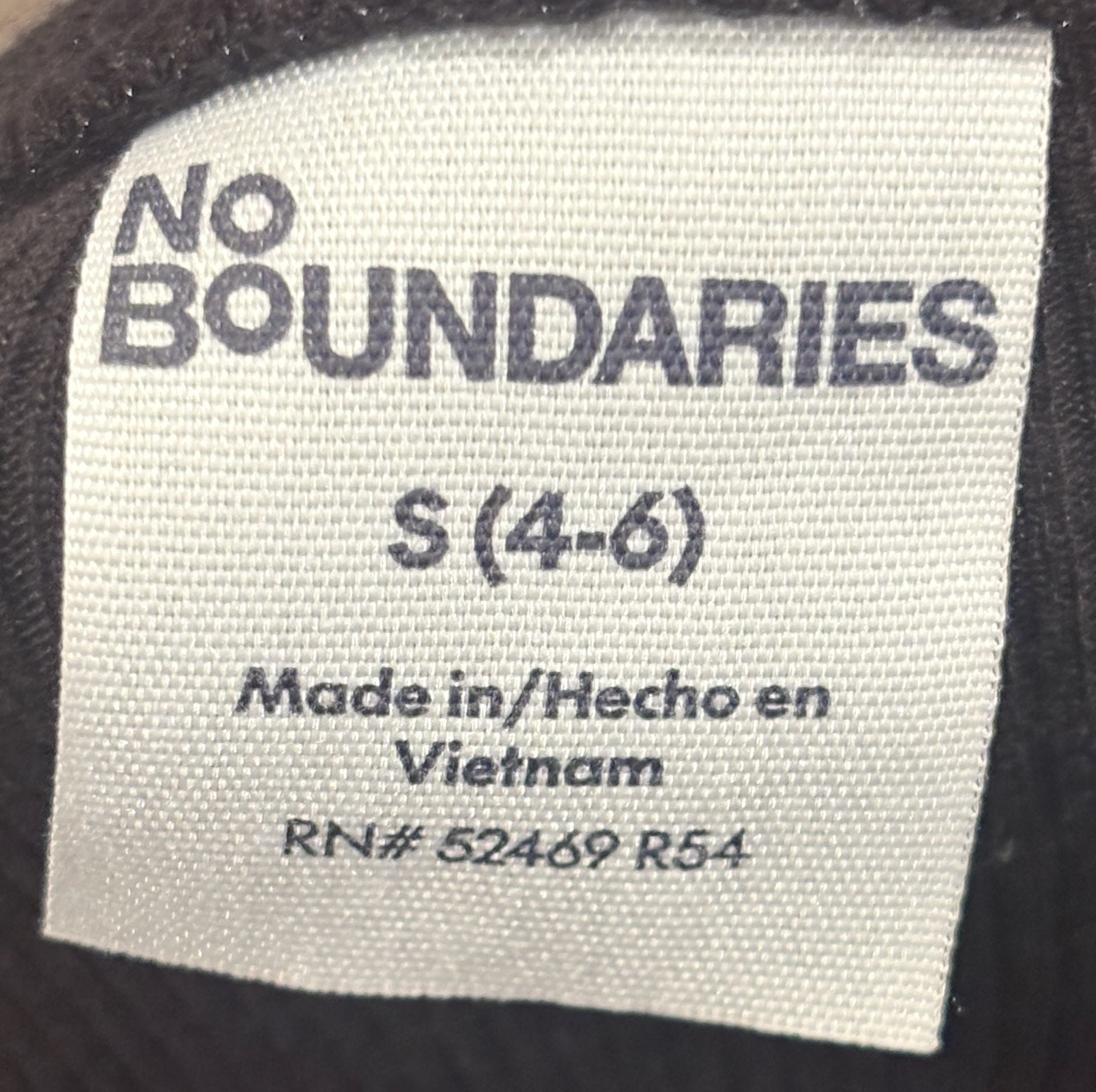 No Boundaries Jumpsuit Size S (4-6) Black Wide Leg Spaghetti Strap 3