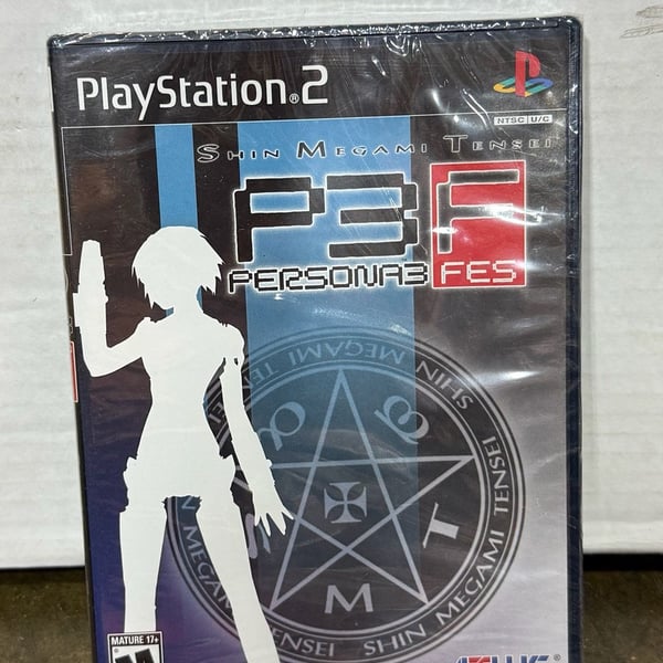 Factory sealed Shin Megami Tensei Persona 3 FES PS2