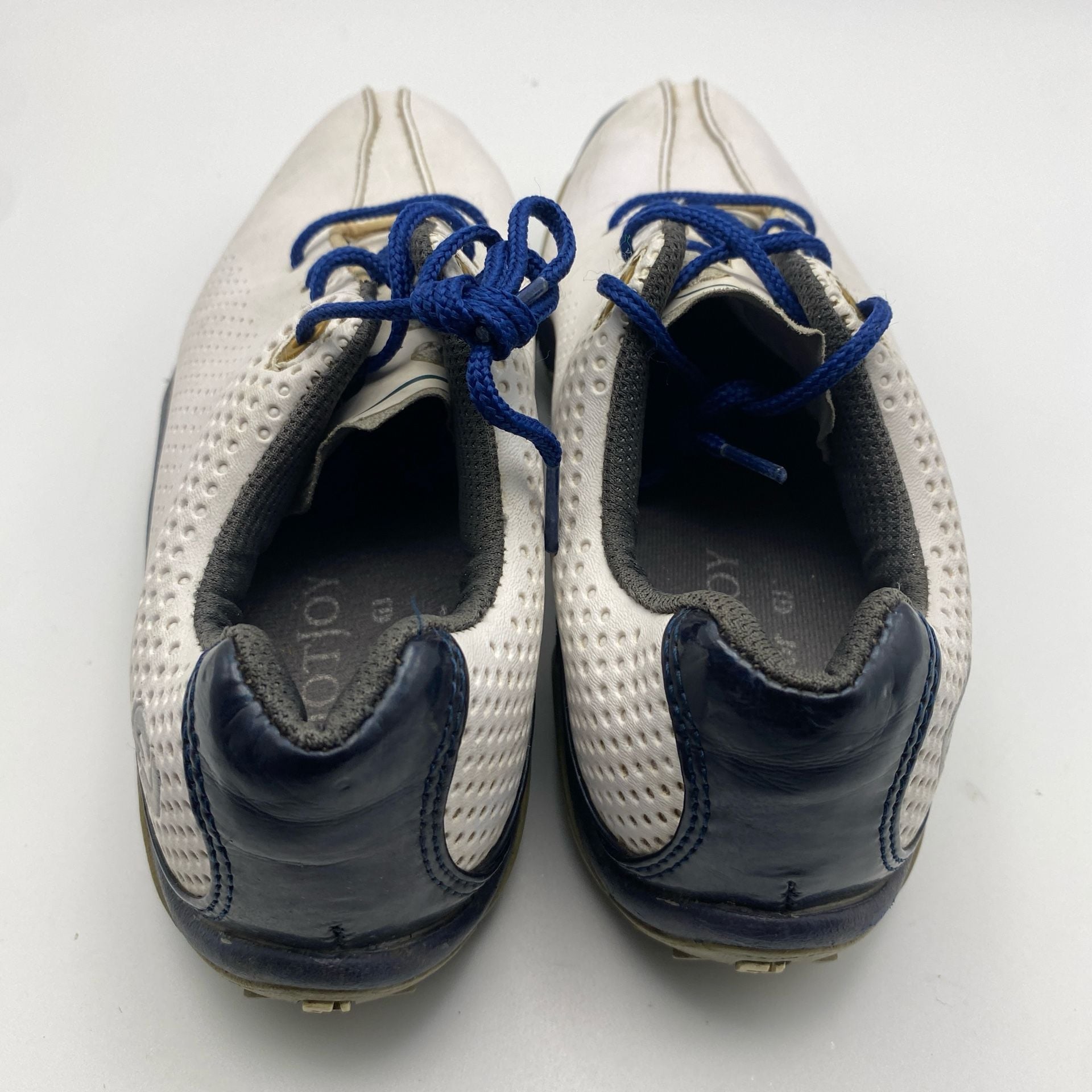 FootJoy Junior DNA Golf Shoes 45023 White/Navy Blue/Gray Youth Size 5M (G1017) 3