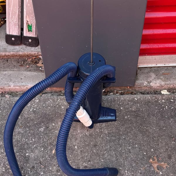 Mighty Pump A/C Condensate Drain Line.