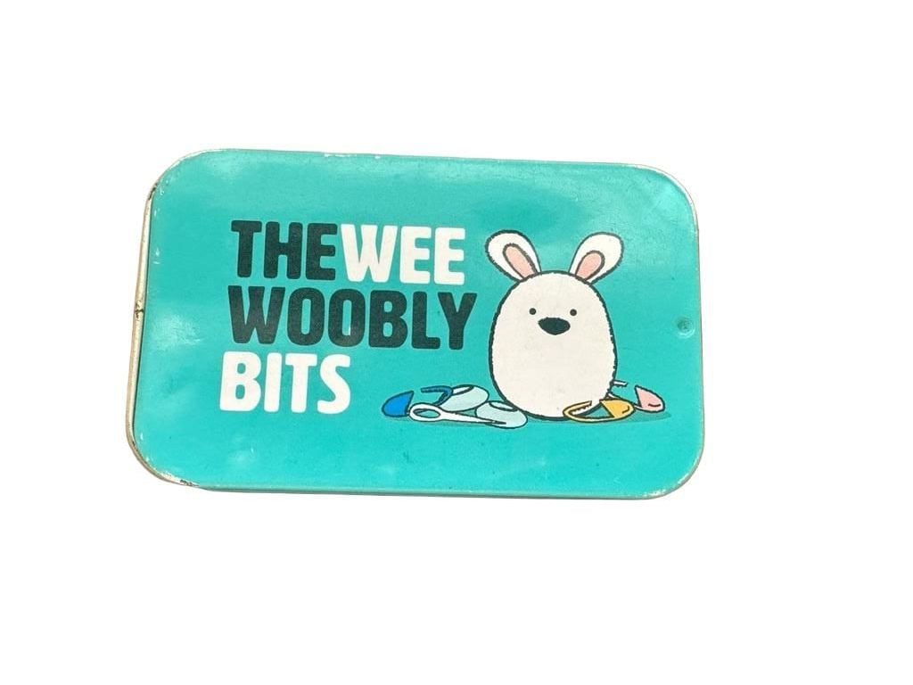 The Woobles The Wee Woobly Bits Tin Storage Box Blue 1