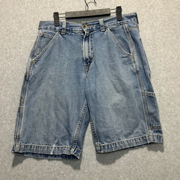 Vintage Levi's Men’s Light Wash Denim Carpenter Jorts Size W30