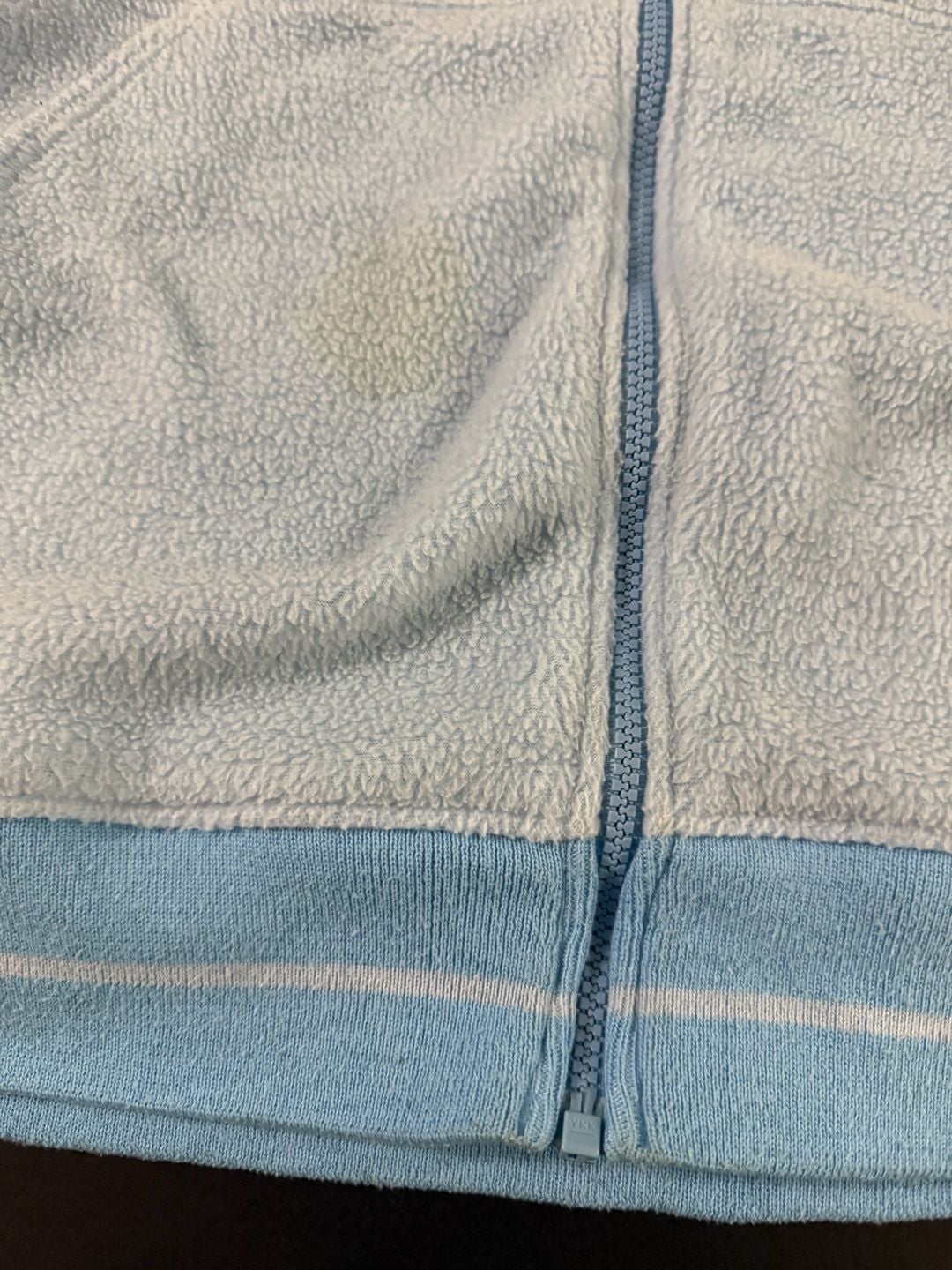 Patagonia Fleece Vest Size Kids' 12 Light Blue Full Zip 4