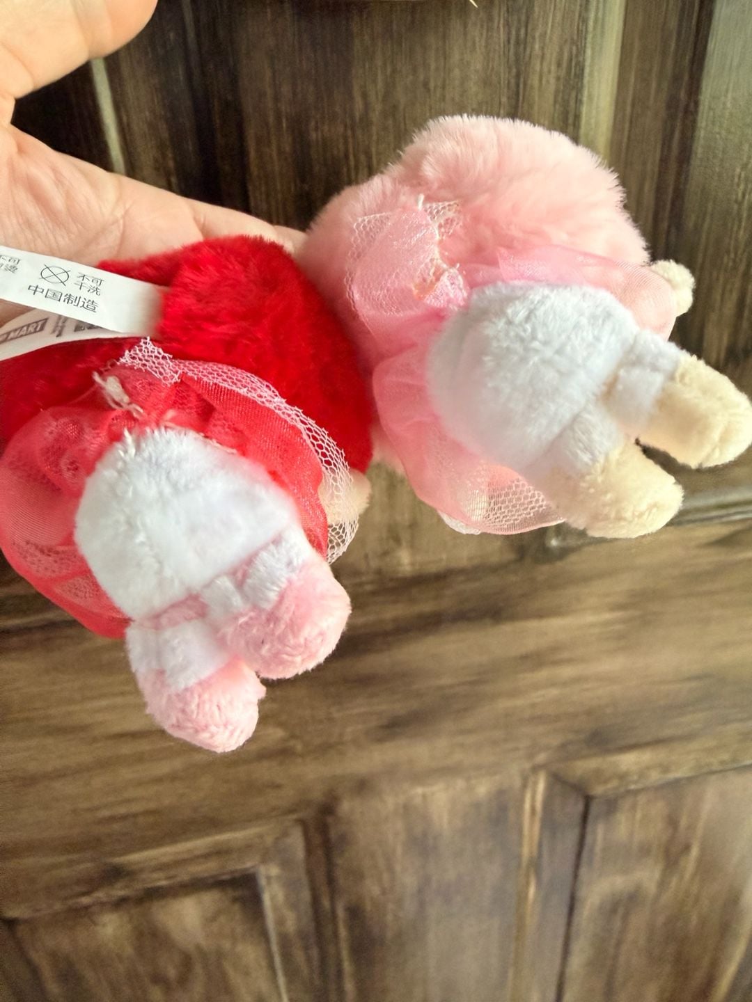 POP MART Crybaby Crying For Love Love You Cherry Plush Figure Pendant 7
