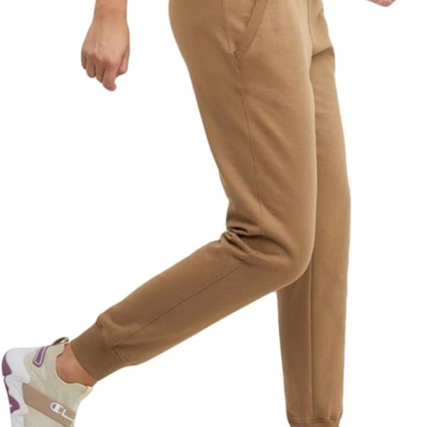 Champion Joggers Brown Sweatpants Logo Script Size M