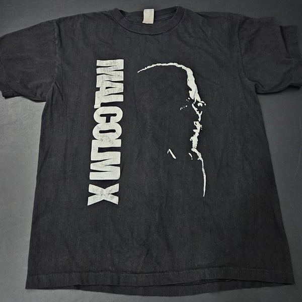 Malcolm X Vintage 90s Caribbean Dream T-Shirt Single Stitch Large