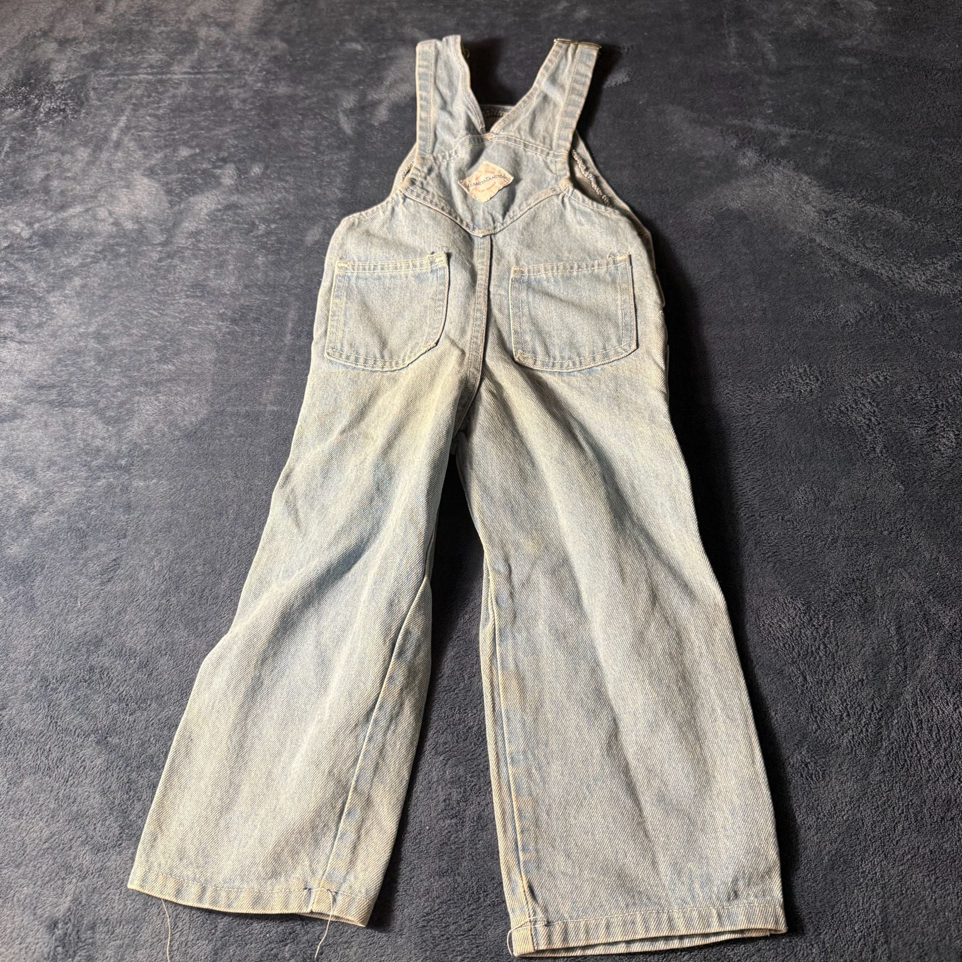 Handstands Denim Overalls Size 3T 5