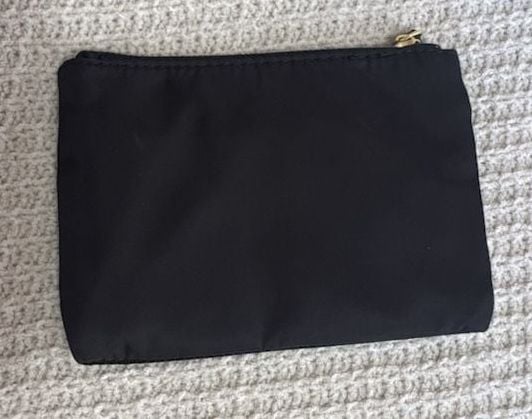 Steve Madden Black Nylon Pouch Makeup Bag 3