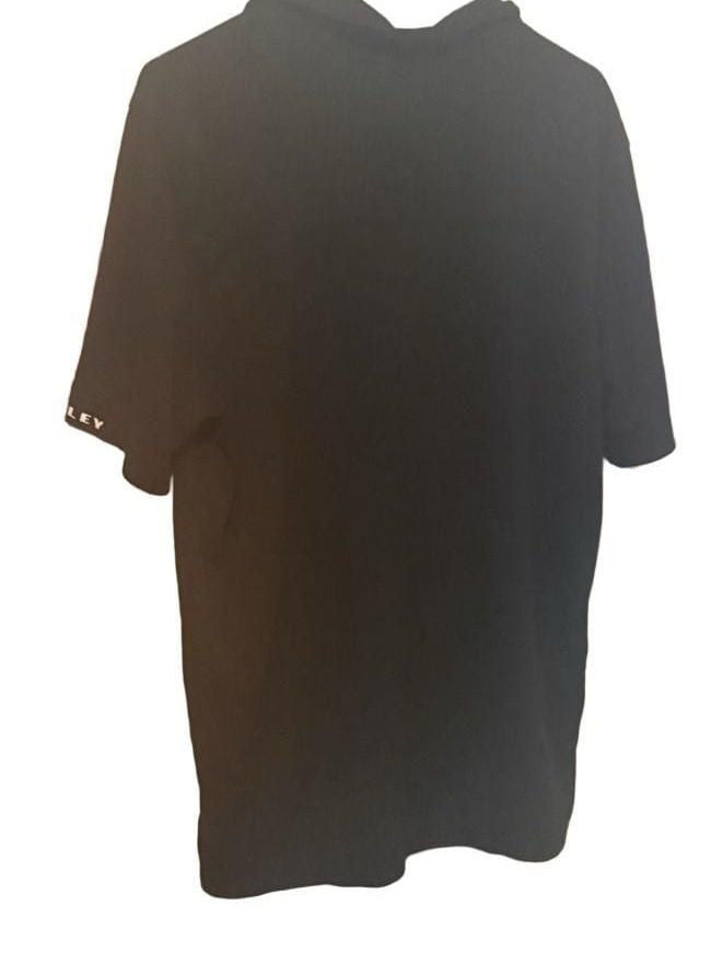 Oakley Regular Fit Polo Shirt Size L Black Golf Tennis 4
