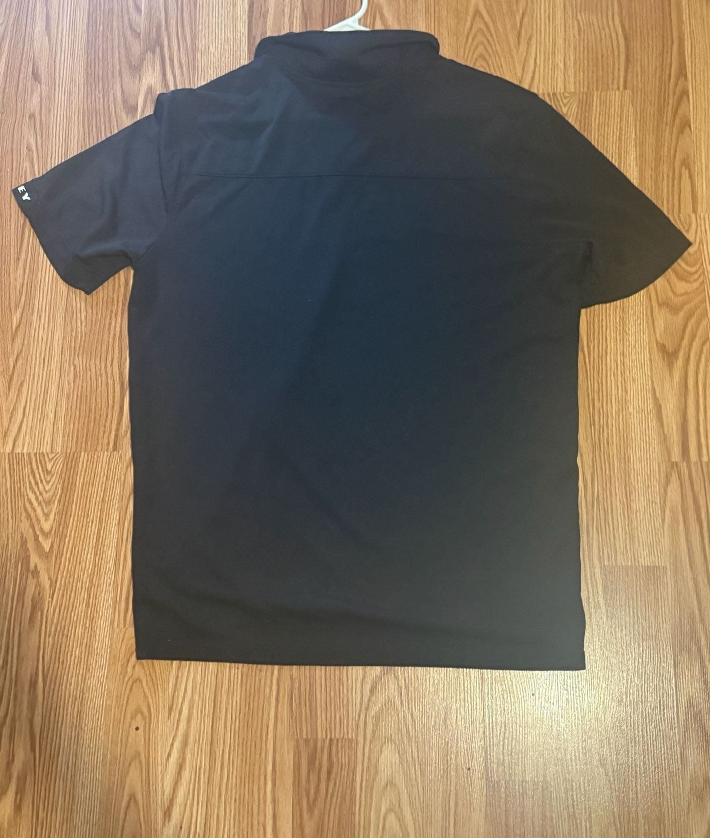 Oakley Regular Fit Polo Shirt Size L Black Golf Tennis 6