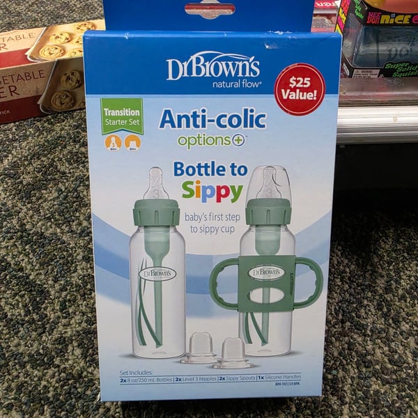Dr. Brown's Anti-Colic Options+ Bottle To Sippy