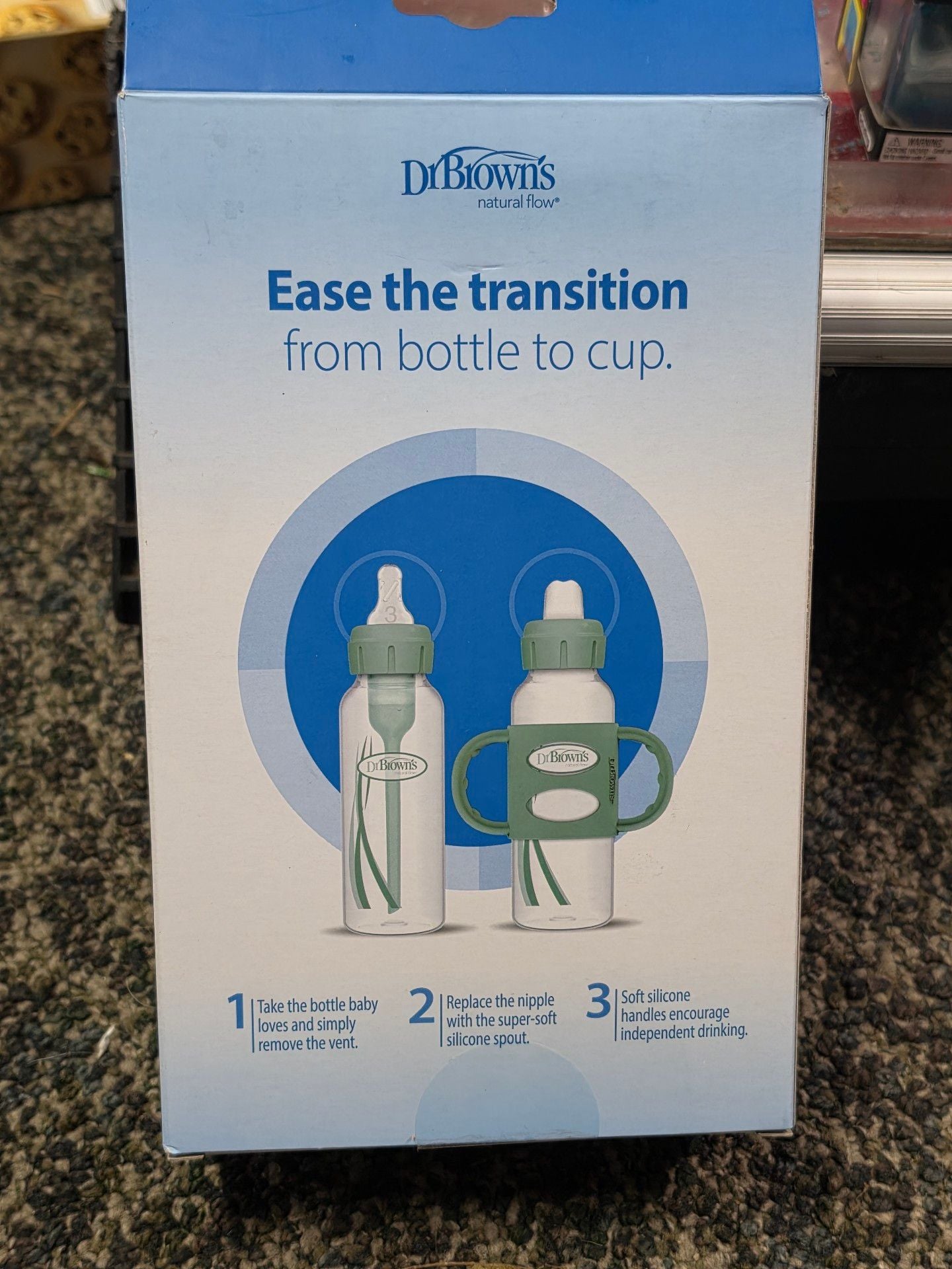 Dr. Brown's Anti-Colic Options+ Bottle To Sippy 4