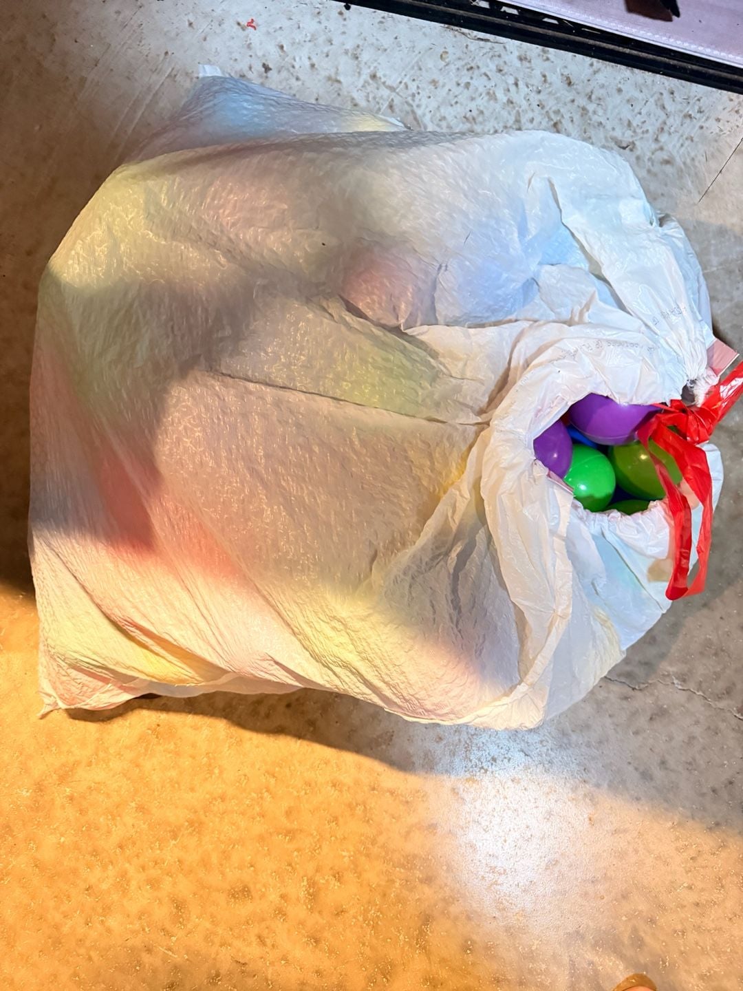 Plastic Ball Pit Balls Multicolor Play Balls Bag 2