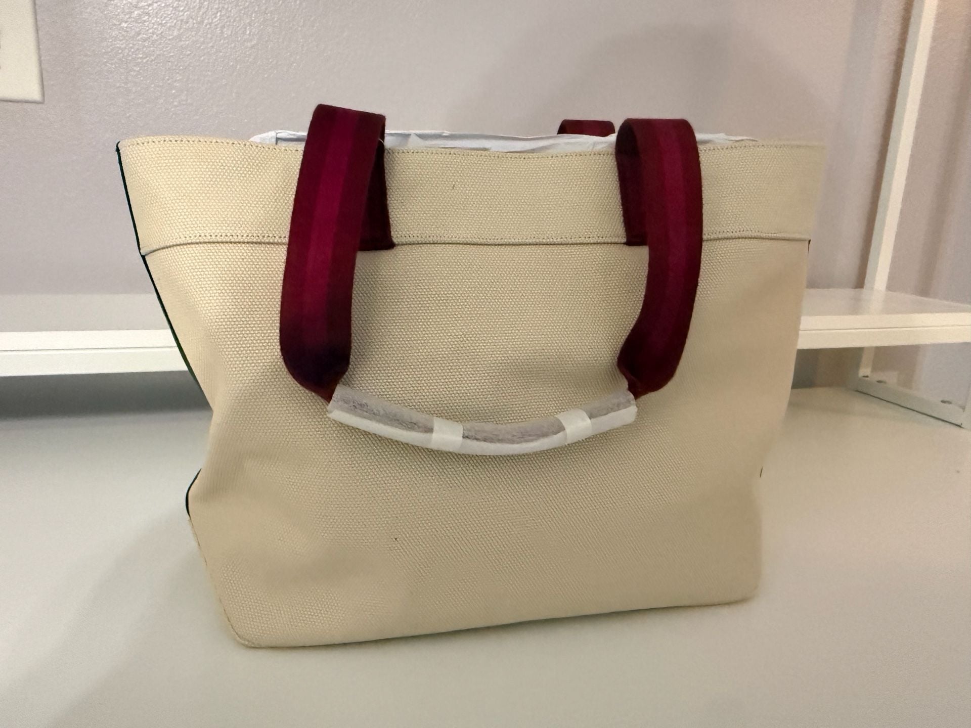 Coach Art School Canvas Tote Bag Natural Multi C5683 New with Tags 13