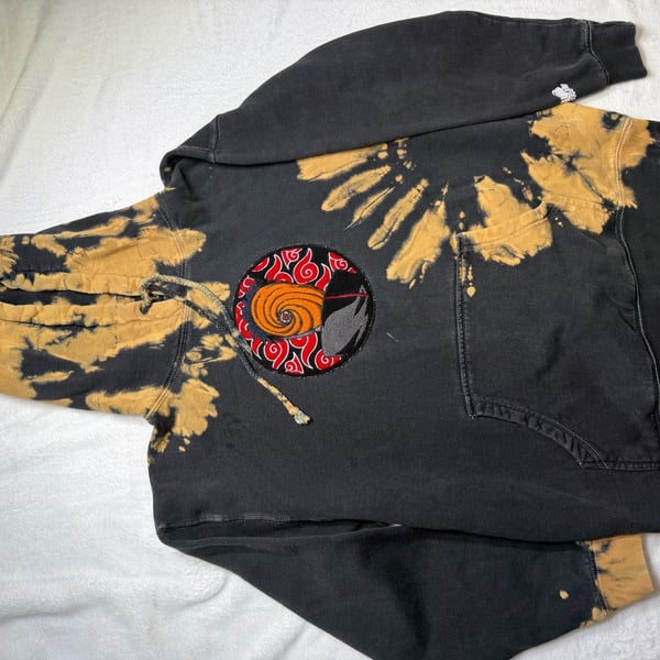 Hypland Naruto Shippuden Obito Hoodie Size Small Tie Dye Akatsuki
0020