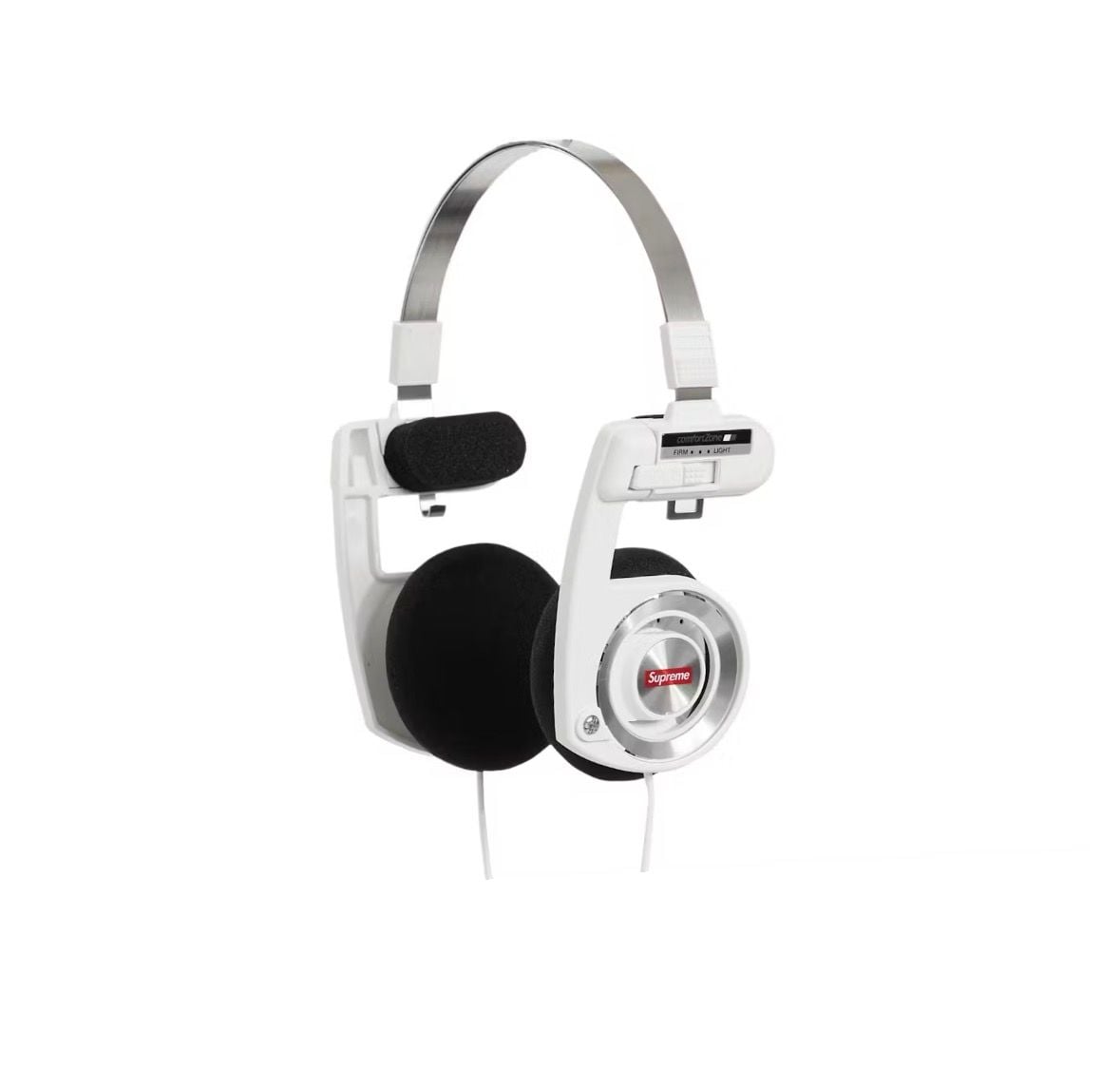 Supreme Koss Porta Pro Optic White On-Ear Headphones 3