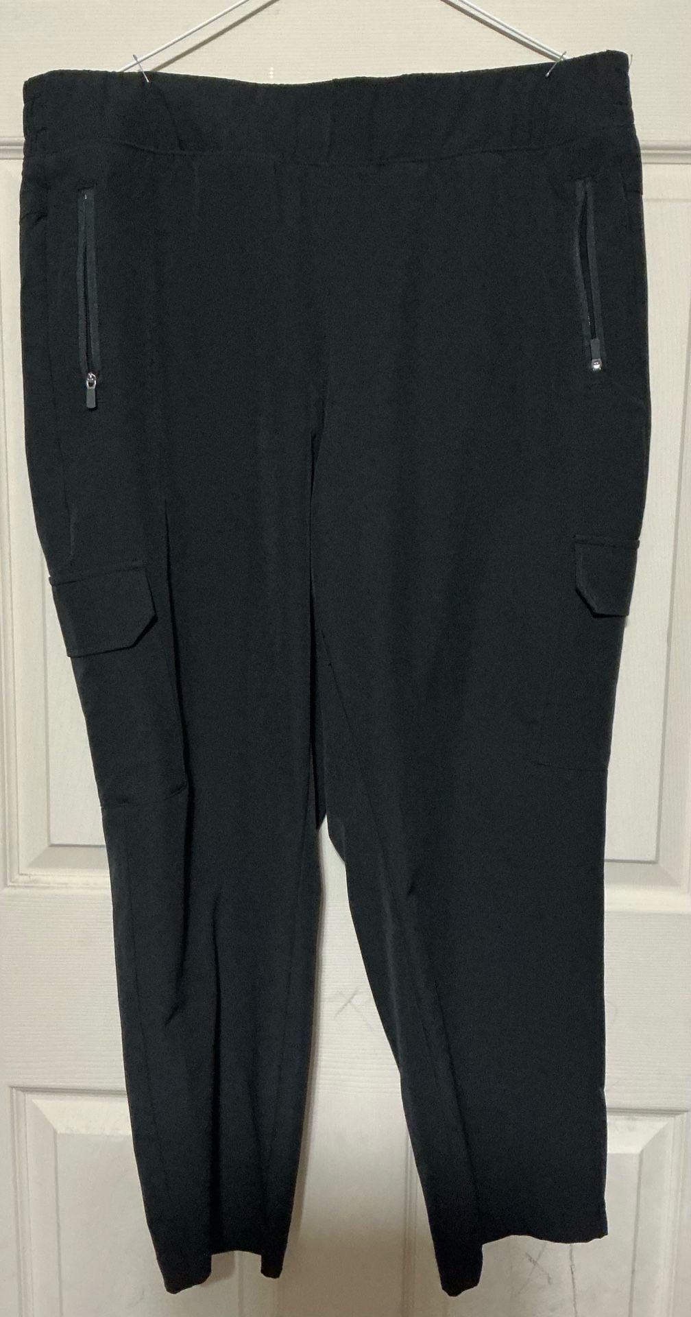 Tek Gear Cargo Pants Size XL Black Pull-On Activewear Joggers 2