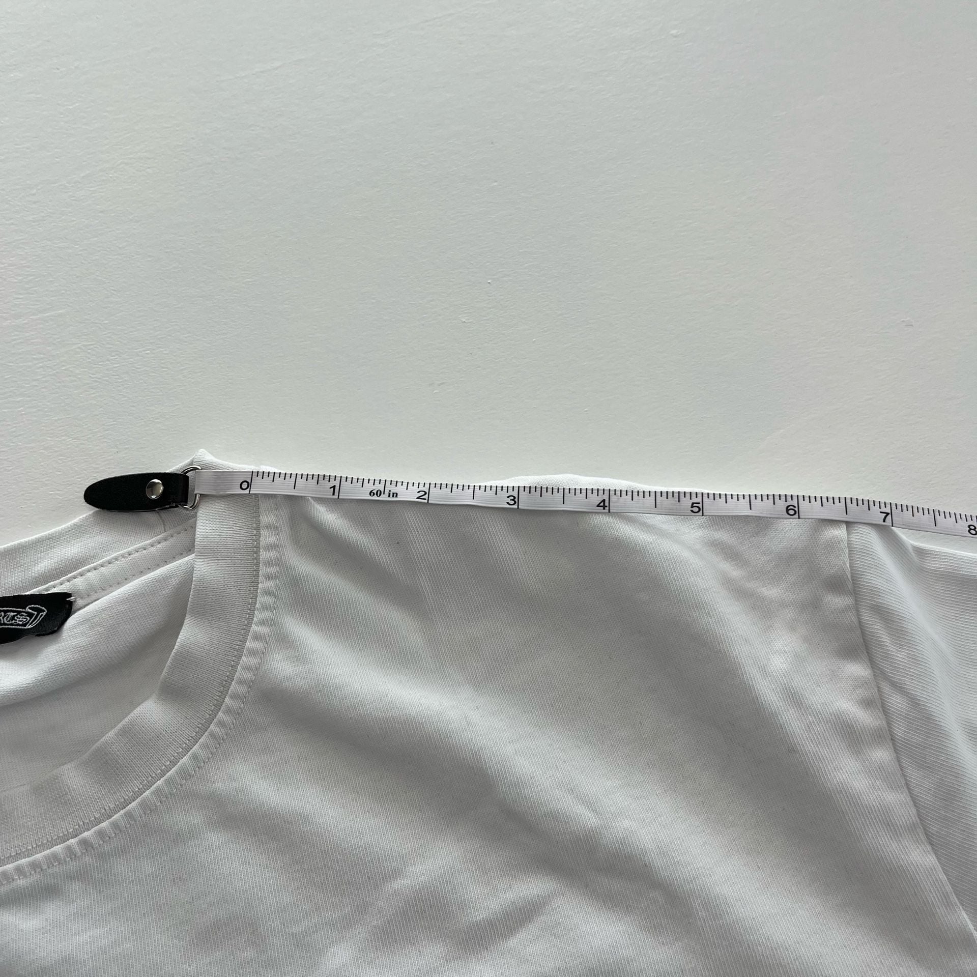 Chrome Hearts T-Shirt Size M White Cotton Horseshoe Logo Short Sleeve 7