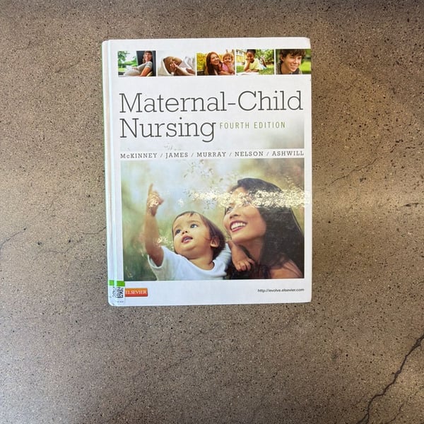 Elsevier Maternal-Child Nursing Fourth Edition Textbook McKinney
