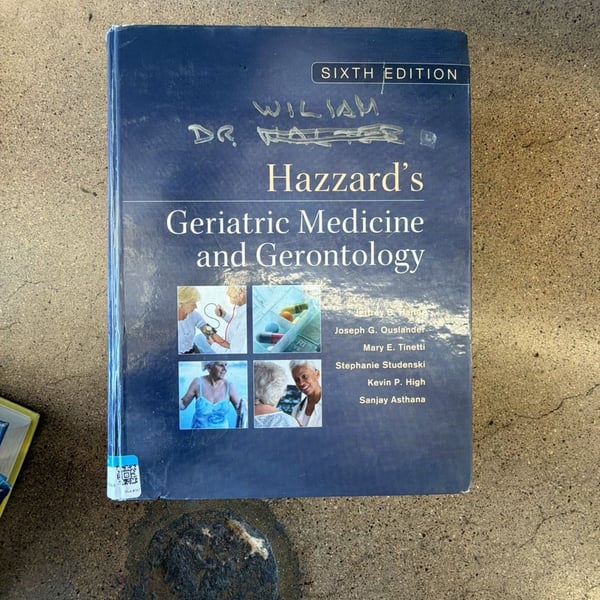 McGraw-Hill Hazzard's Geriatric Medicine and Gerontology Sixth Edition Textbook