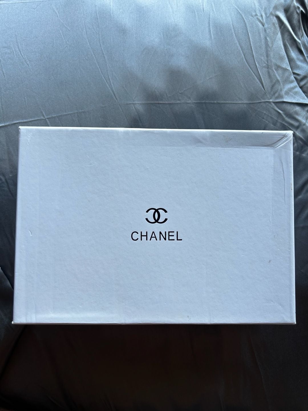 Chanel Classic Quilted Caviar Leather Wallet On Chain WOC Black Gold 2